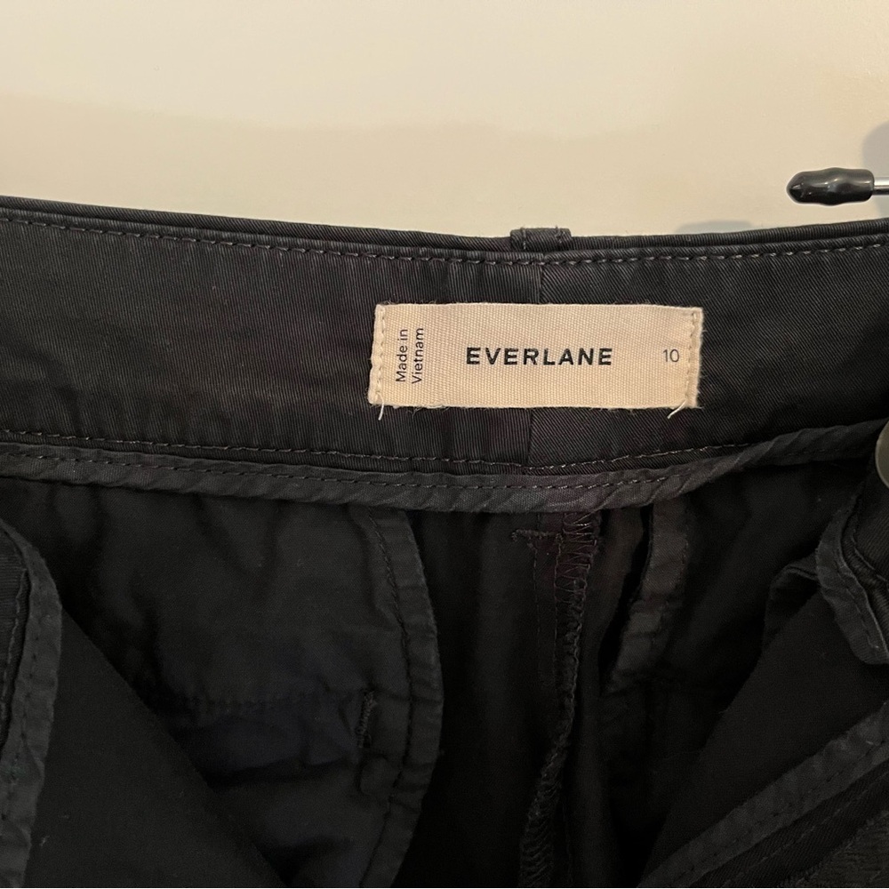 Everlane Women's Black Wide-Leg Pants - Picture 3 of 7